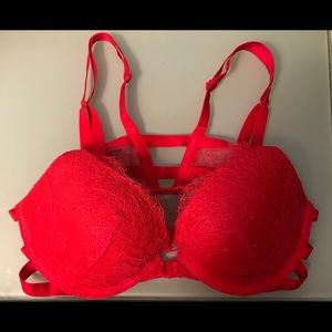 Red Hot Victoria’s Secret Bra